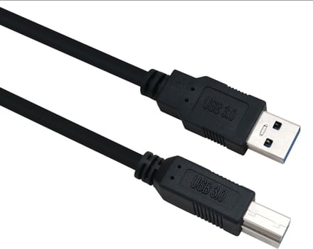 Anschlusskabel, USB 3.0 A Stecker/B Stecker, 3,0m, schwarz