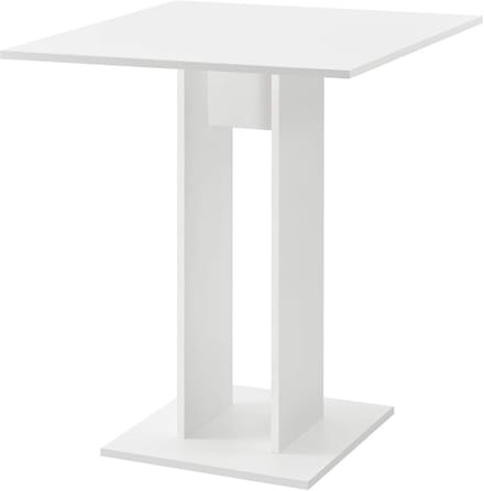 Vierkante design eettafel 65x65cm voor keuken en eetkamer