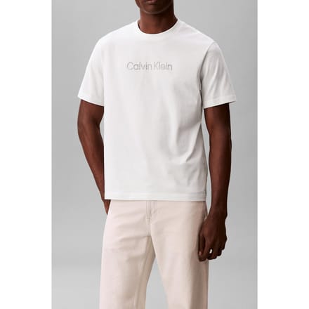 Calvin Klein 30s Eu Graphic Tee Bright White Taglia: S | Magliette basic Outlet | Uomo | Bianco