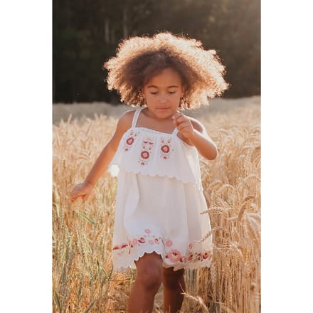 Louise Misha Dress Solane Off-white Größe: 3M | Kleider Outlet | kids | Weiß