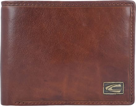camel active Leren Portemonnee Japan Wallet Cognac Bruine
