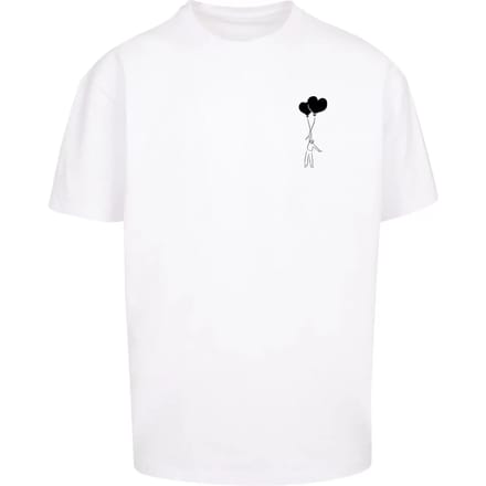 T-shirt Merchcode Love In The Air Oversized