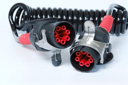 ABS-EBS spiraalkabel 7-polig 4,5m
