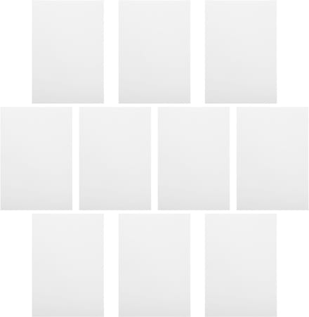 Pulp Kaartkarton - Tekstuur Papier - Kunst Projecten - Linnen Structuur - 38.5x26.5cm - Wit