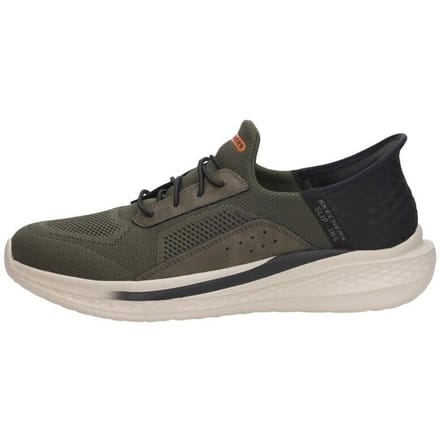 Skechers Slip-ins Slade - Cohen - Heren Instappers - Olijfgroen