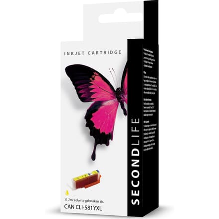 SecondLife - Canon CLI 581 XL Yellow
