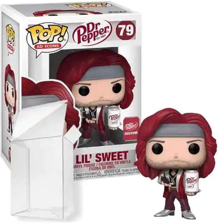 Funko Pop! Ad Icons: Dr. Pepper - Lil' Sweet #79 Dr. Pepper Exclusive Box conditie 7/10]