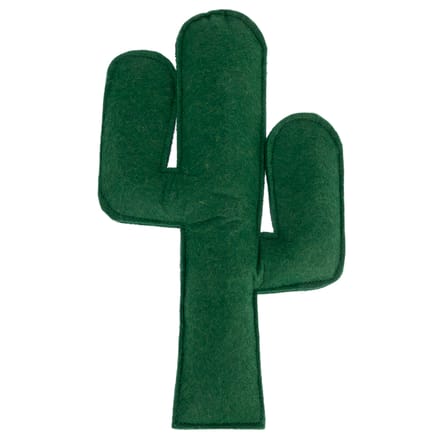 TIAKI hondenspeeltje piepende cactus van vilt 23,5x14x2,5cm