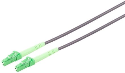 LWL Simplex Patchkabel LC/LC APC SM, OS2, Trittfest (Armored), 30m