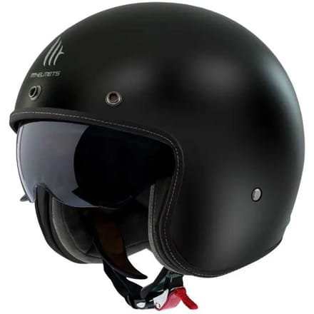 Helm MT Le Mans II mat zwart maat M