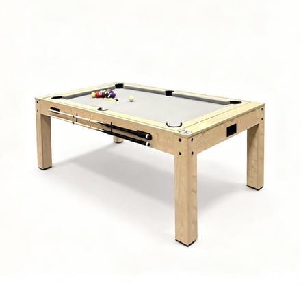 Speeltafel/dartbord - 7-in-1 spel - eik- incl. led dartsopstelling