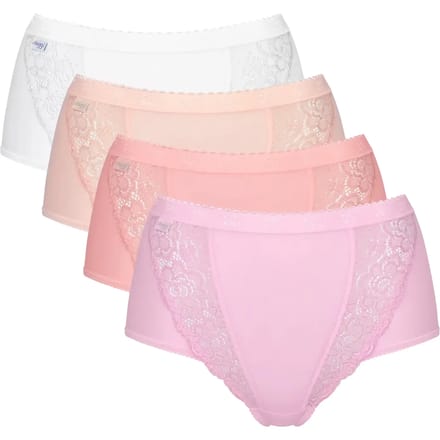 Damesslipjes Sloggi Chic Maxi (x4)