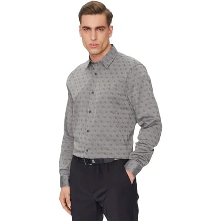 Overhemd Lange Mouw Guess 4G JACQUARD SHIRT