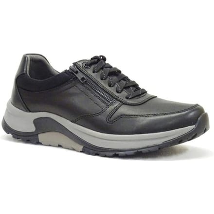 Pius Gabor rollingsoft sensitive 8000.14.09 - heren rollende wandelsneaker - zwart - maat 40.5 (EU) 7 (UK)