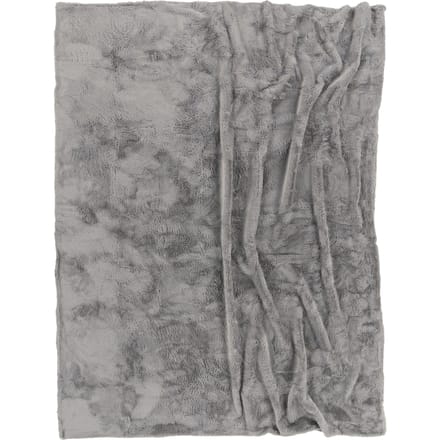 Zachte deken Solina antraciet 200x240 cm