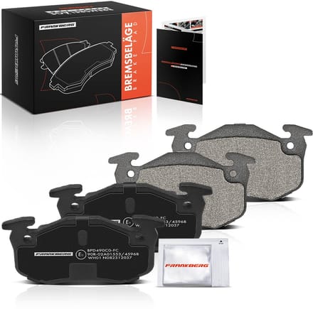Frankberg 4x Remblokken Achteras voor Peugeot 106 II