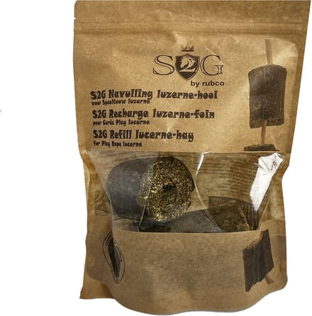 S2G SNACKSTAAF HOOI+LUZ.+GAT VOOR SPEELTOUW (+-1kg)
