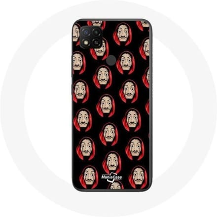 Coque - Xiaomi - Redmi 9C - La Casa De Papel - Souple - Noir - Mixte