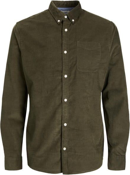 JACK&JONES JJECLASSIC CORD SHIRT LS SN Heren Overhemd - Maat L