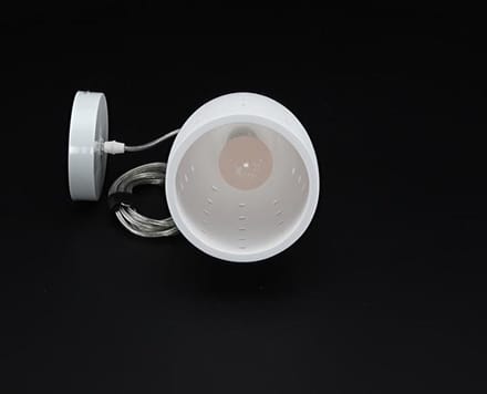 Zoomoi Kiara gipsen Hanglamp - overschilderbaar - Wit