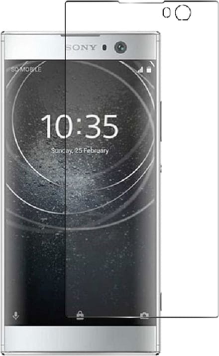 LuxeBass Tempered screenprotector geschikt voor Sony Xperia XA2 Plus - beeldscherm - scherm - tempered glas