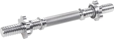 Springos Korte Halterstang | Barbell | Chroomstaal | 36 cm | 1.66KG