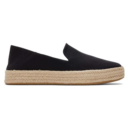 Toms Carolina Espadrilles Dames - Zwart - Maat 36