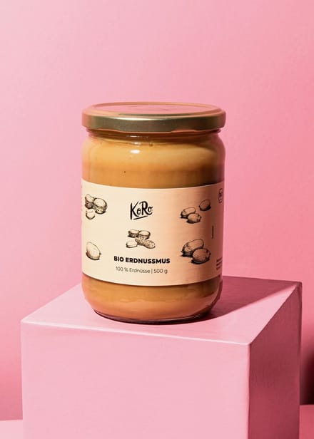 KoRo | Bio 100% pindakaas smooth 500 g