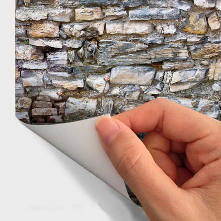Behangsticker met effect - Vaucluse-stenen - 30x30 cm
