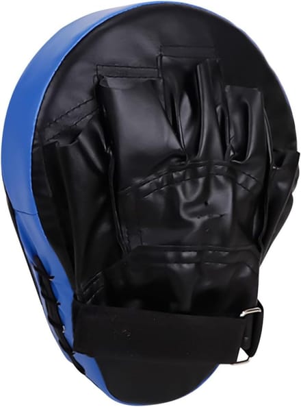 Bokspads - Trainingsdoel - Vechtsport Training - Schokabsorberende Technologie - 26 x 20 x 4 cm - Blauw