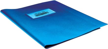 Bronyl - schriftomslag voor A5 schrift - blauw - 2 stuk