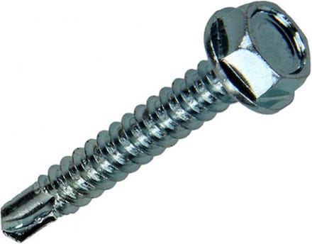 18x SAM zelfborende schroef zeskant kop4,8x32mm E1 816096