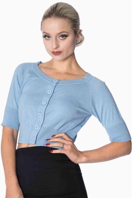 Dancing Days - RAVEN Cardigan - 4XL - Blauw
