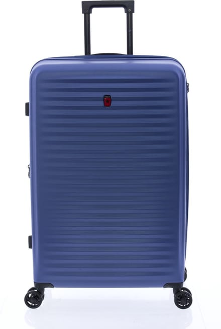 Gladiator Nomadtec Grote Koffer - 76 cm - 94/110 liter - Expandable - TSA slot - Blauw
