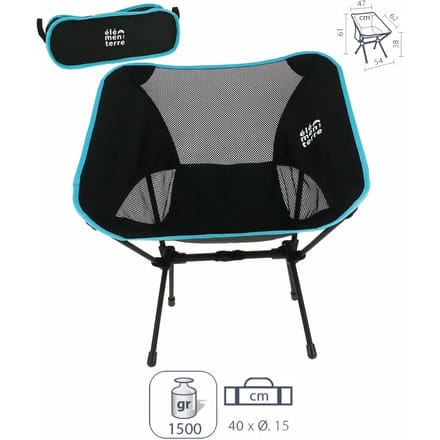 Compacte opvouwbare fauteuil Élémenterre Bomont