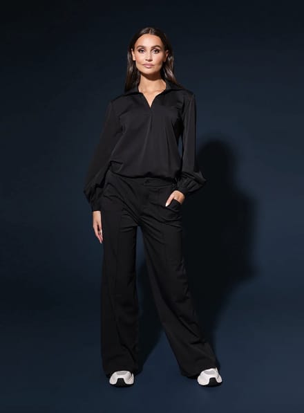 Traveller Blouse Darlene / Zwart / maat M