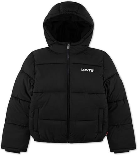 Levi´s ® Kids Puffer Jas Zwart 4 Years Jongen
