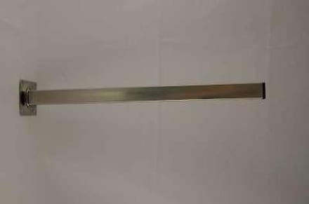 meubelpoot vierkant 75cm rvs