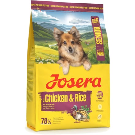 Josera chicken / rice - hondenvoer - mini senior - 3 kg