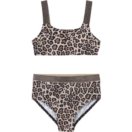 NAME IT NKFZERIA BIKINI Meisjes Bikini - Brown Lentil - Maat 110/116