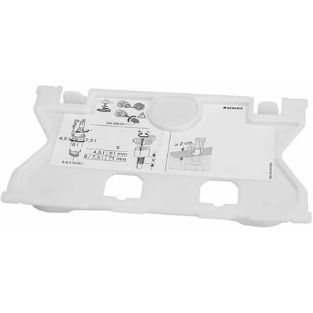 Geberit protection plate for concealed cisterns UP320 and UP300
