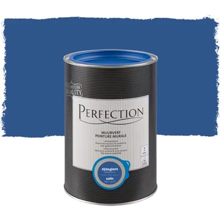 Perfection Muurverf - Zijdeglans - Saffierblauw - 1l