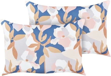 VEREZZI - Tuinkussen set van 2 - Meerkleurig - 40 x 60 cm - Polyester