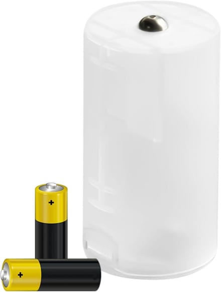 Batterij Converter - Adapter Houder - Apparaten Voeden - Flexibele Apparatuur - AA naar C/D - Meerkleurig