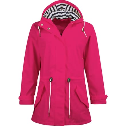 Pro-X Elements - Regenjas met taillekoord voor dames - Marit - Kersenroze - maat 38EU