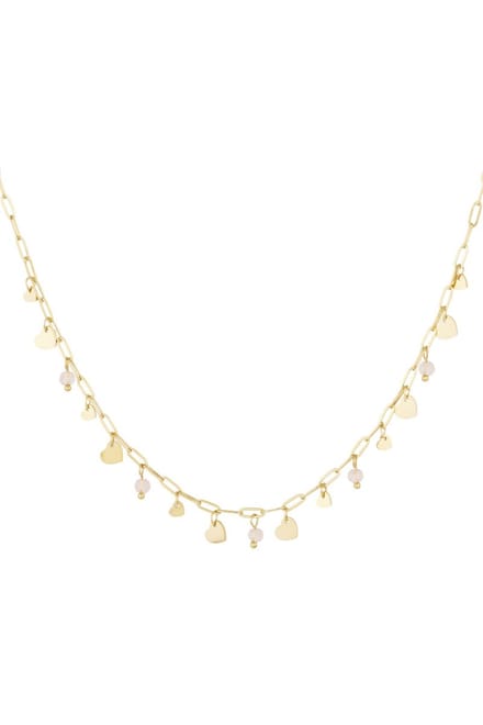 Full of love Necklace - Pink Gold