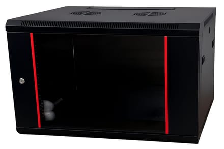 DSIT Baseline 4U wandkast met glazen deur 600x600x280mm (BxDxH) - serverbehuizing - serverrack - 19 inch