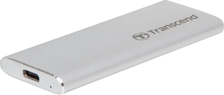Transcend ESD240C 120 GB Externe SSD harde schijf USB-C Zilver TS120GESD240C