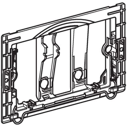 Geberit Sigma replacement mounting frame for actuator plate 241.876.00.1