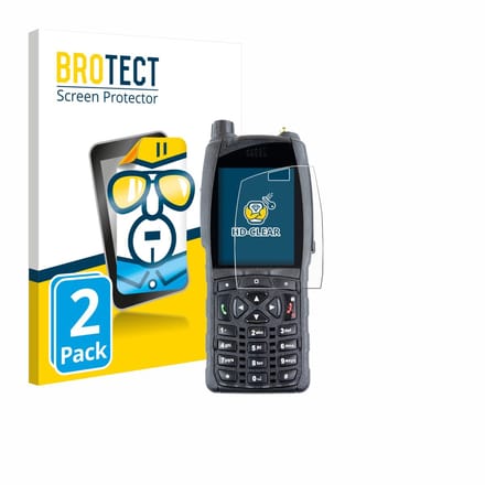 BROTECT - Screenprotector voor Sepura SC20 - Folie Beschermfolie transparant 2 Stuks